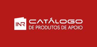 Página do INR relativa ao Catálogo de Produtos de Apoio