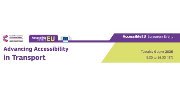  Cartaz “Advancing Accessibility in Transport” Advancing Accessibility in Transport poster 