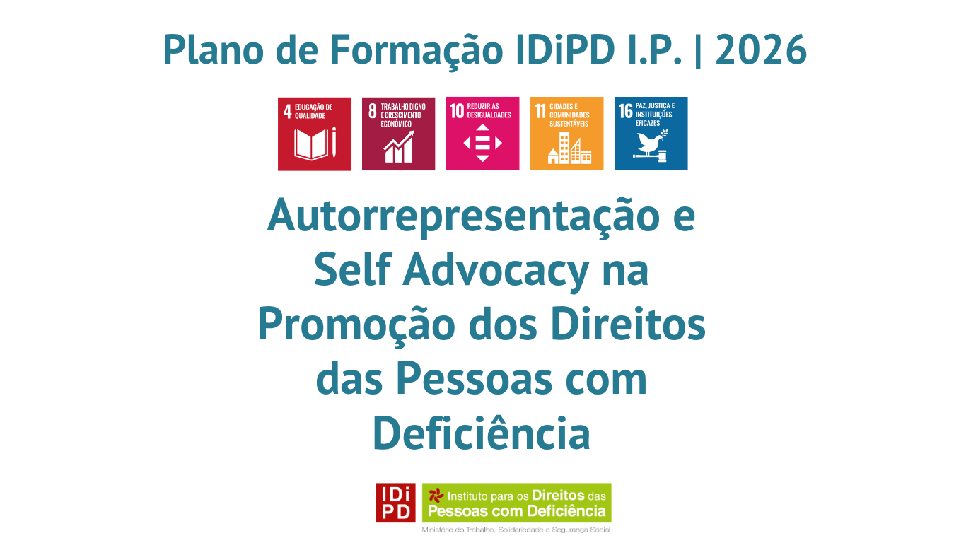 Cartaz plano de formação do IDiPD